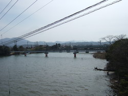 意宇橋から見た景色